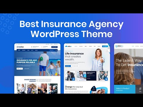 Best Insurance WordPress Theme For Creating Insurance Agency Website