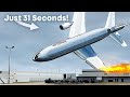 Crashing 31 seconds after takeoff in chicago  two deadly flights with real audio