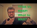 TFSA vs RRSP What To Put In And What To Max First!