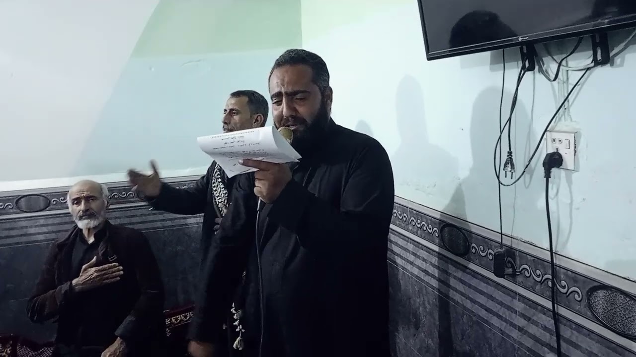 موكب لواء ابو الفضل والاباء ع مجلس عزاء بمناسبة الذكرى أربعين المرحوم شهاب علي السعيدي 
