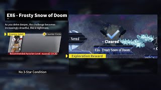 Snow Domain - Nightmare Ex6 | The easiest way to clear (One turn kill) | Alchemy Stars