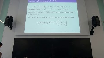 Akihiro Munemasa - Permutation representations of finite groups and association schemes - Lection 8