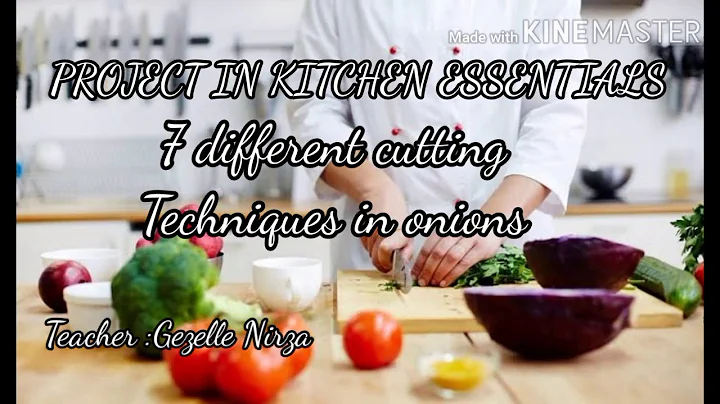 7 different cutting tecniques in onions  By Ray Ke...