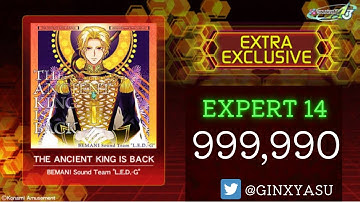 【DDRA3】ESP14 THE ANCIENT KING IS BACK 999,990 player:GINXYASU【EXTRA EXCLUSIVE】