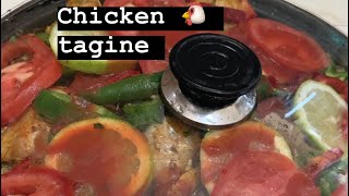 طاجين الدجاج  بشرمولة الحوت  روعة Chicken tagine