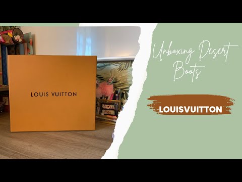 Louis Vuitton Laureate Platform Desert Boots Unboxing