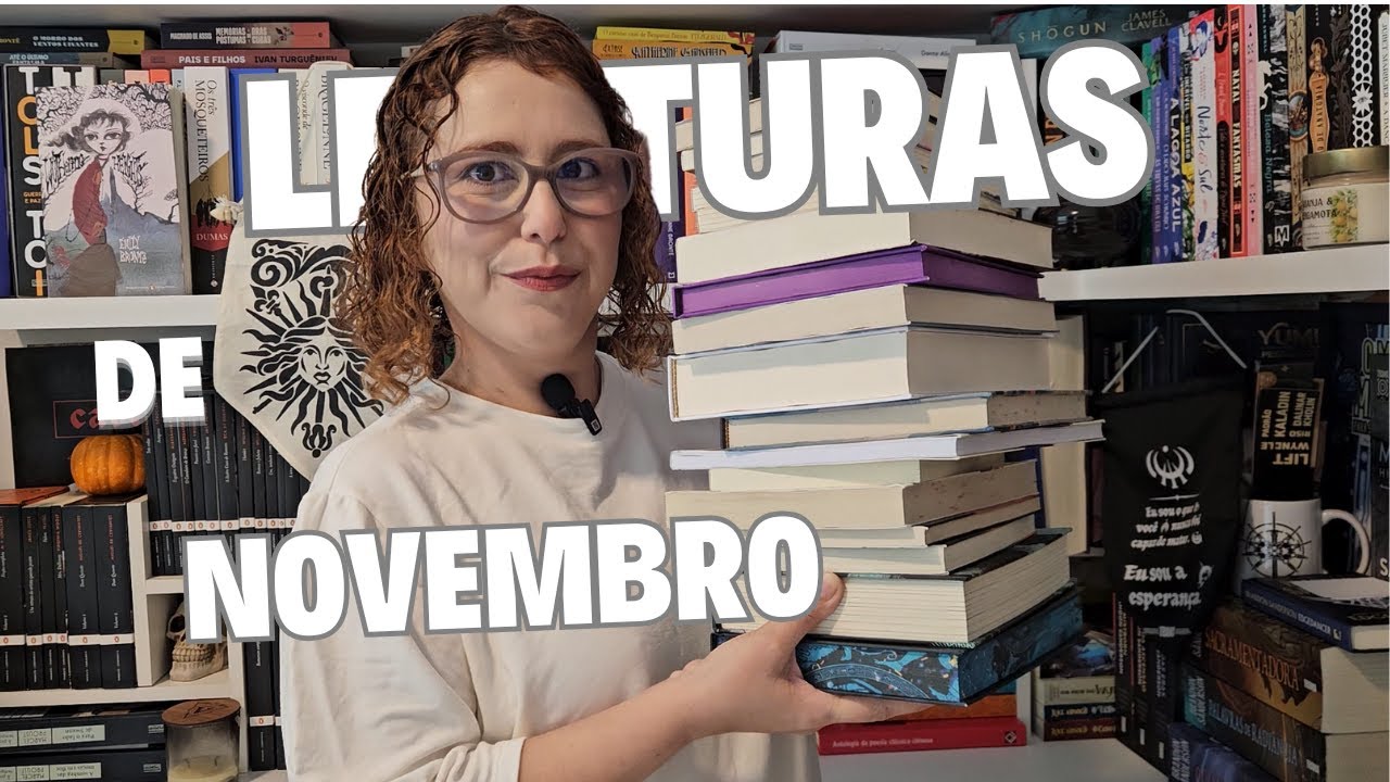 Leituras de  novembro e uma triste reflexão...