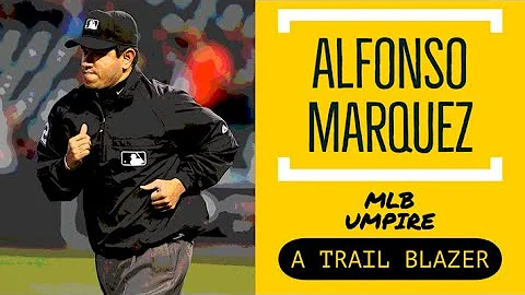 Mexican umpire Alfonso Marquez blazes trail
