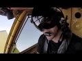 Pilots view from the air tractor602 ag aviation crop dusting