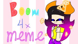 BooM 4x meme animation ft:me :D {thanks for 1k or 1,01k XD} [you are the bests]😭💞