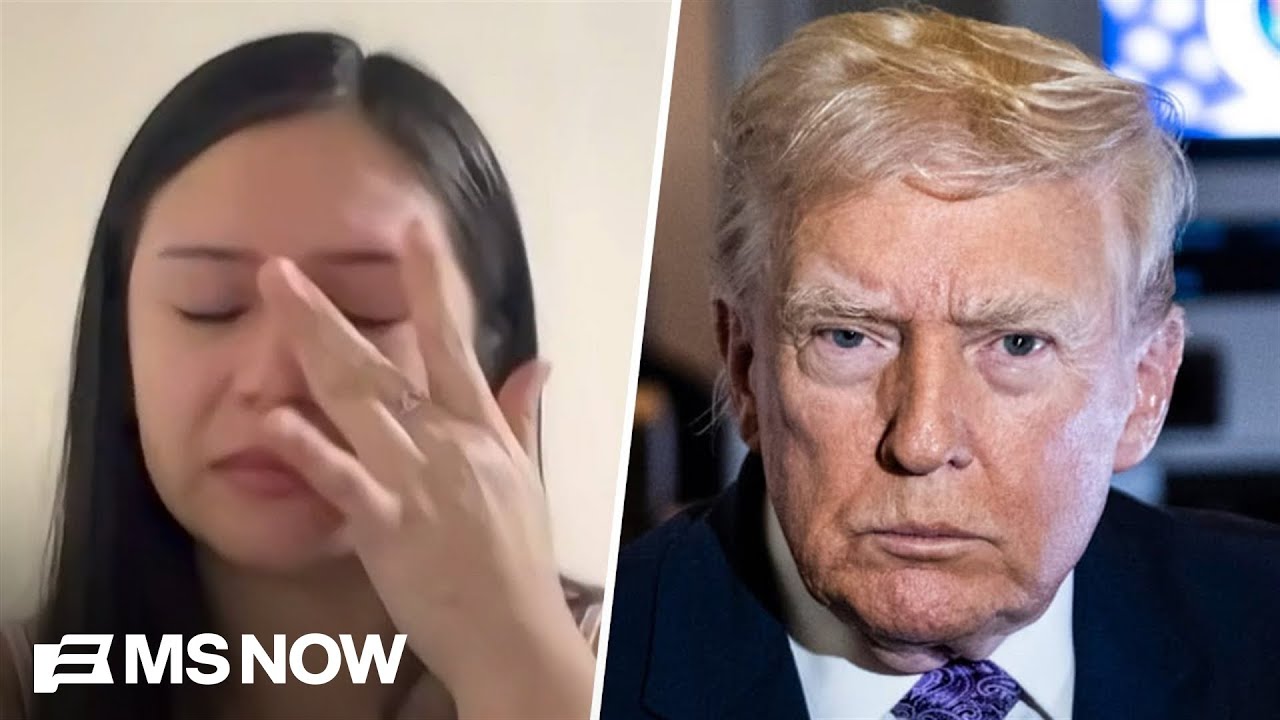 'Shackled' and 'Handcuffed': Deported college student in tears SPEAKING OUT on ICE encounter