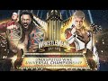 WrestleMania 39 Official Full Match Card HD