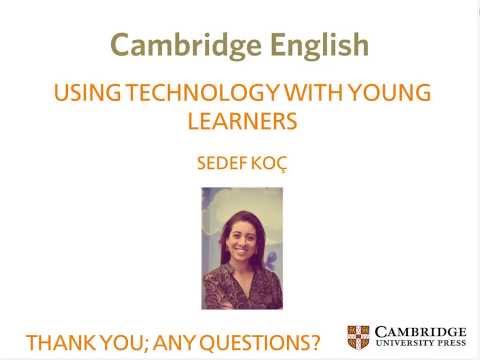 iUse Technology -- Tips for integrating and managing technology with young learners - Sedef Koç