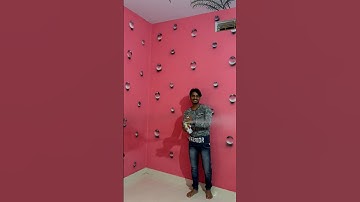 3D bubble wall painting😱😱 #shorts #3d #bubble #painting #trending ￼