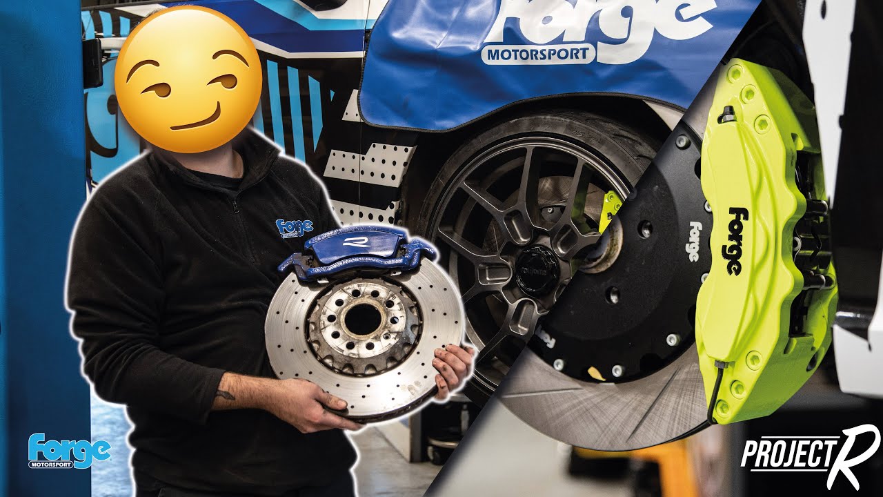 STOP and check out this MK8 Golf R Big Brake Kit Project R, Episode