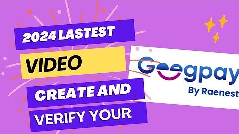 Easy way to Create and Verify your Geegpay USD Account|2024 Account #geegpay #ghostwriting #geegpay