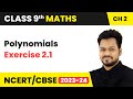 Polynomials - Exercise 2.1 | Class 9 Maths Chapter 2