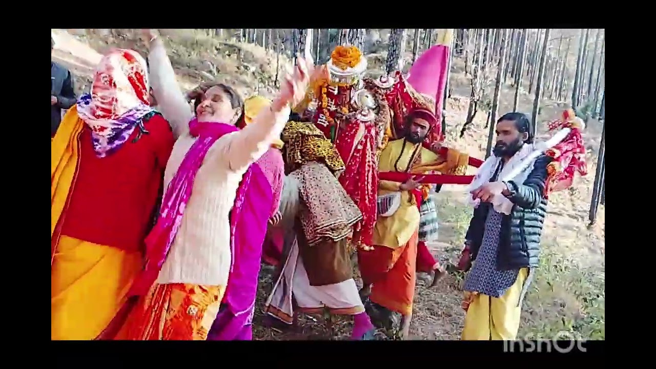  मां अनुसूया का गांव में  स्वागत गांव में आस्था विश्वास और शक्ति काअनुभव 🥹🥹🙏