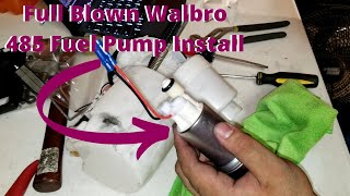 ROAD TO 400HP - Turbo Subaru BRZ/FRS/GT86 - Part 5 of 6 (Full Blown Walbro 485 Fuel Pump Install)