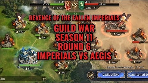 GVG S11 RD6 IMPERIALS VS AEGIS | WATCHER OF REALMS