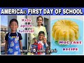 America 1st day of school  5   mug cake recipe kids apron tutorial  tamil vlog usa