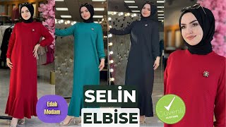 Şik Seli̇n Elbi̇se-Büyük Beden-Edali Modam Tesettür Gi̇yi̇m
