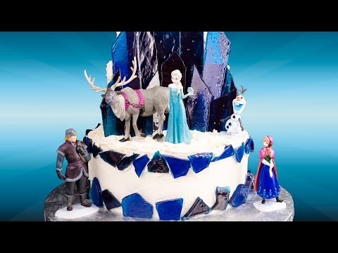 فيديو: كيفية صنع الجواهر في كعكة الثلج