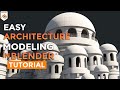 How to create buildings  in blender