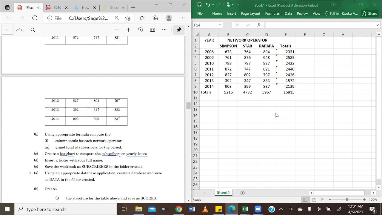 SC 2017 Q2 EXCEL - YouTube