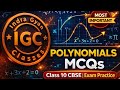 Polynomials | MCQs | RD type | Class-10 | CBSE | Academics