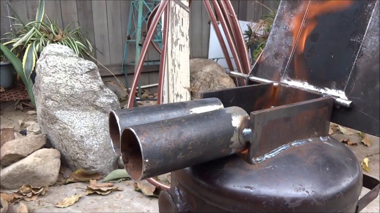 DIY Metal Hinge & Wood Stove Build YouTube
