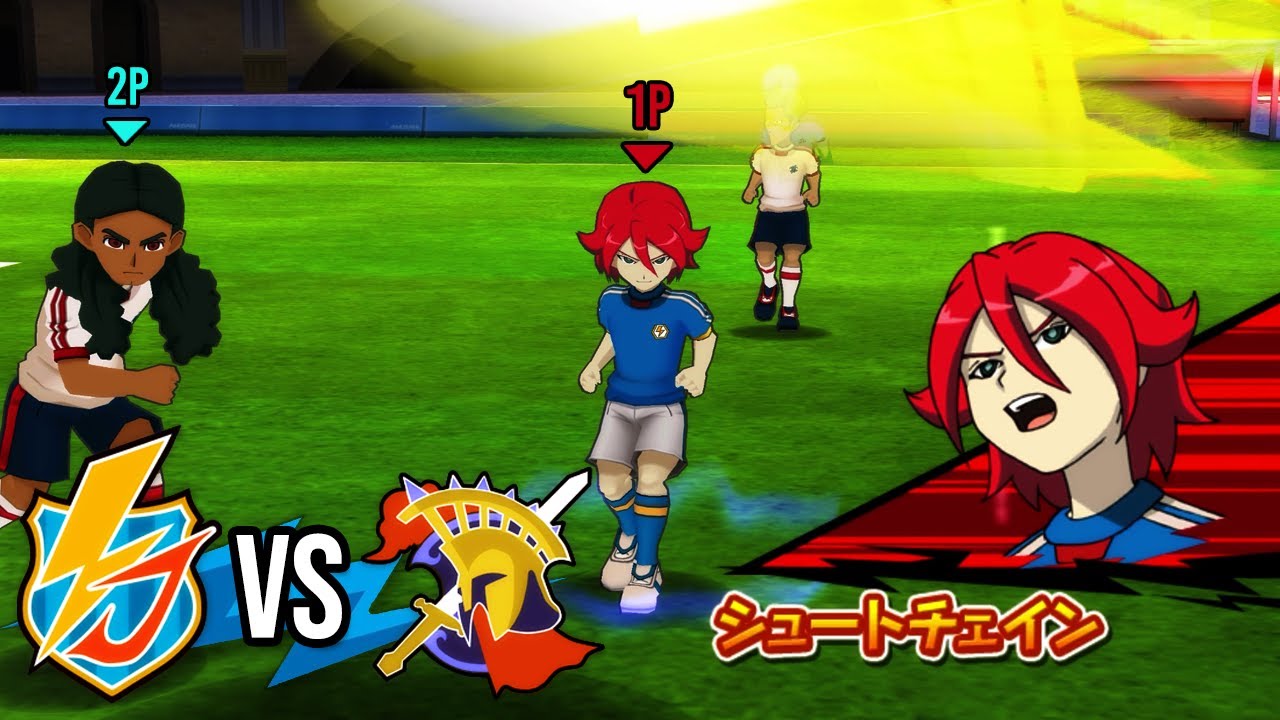 Inazuma Japan Vs Sekai Senbatsu World Stars 2 Players Gameplay Inazuma Eleven Go Strikers 13 Youtube