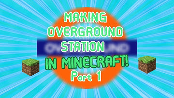 BUILDING A TRAIN STATION IN MINECRAFT | PART 1!