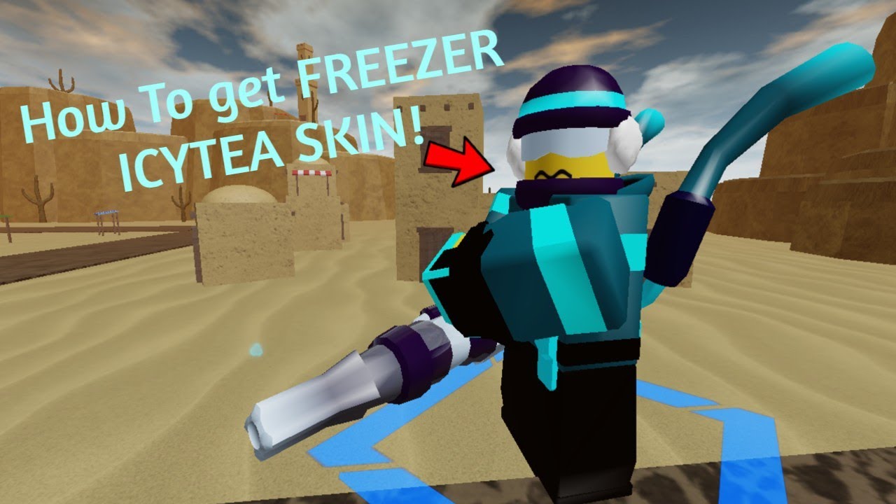 HOW TO GET THE ICYTEA FREEZER SKIN CODE (Tower Defense Simulator