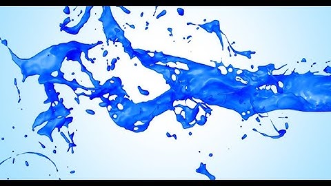 Blue Paint Splash V4 | Motion Graphics template - Envato elements