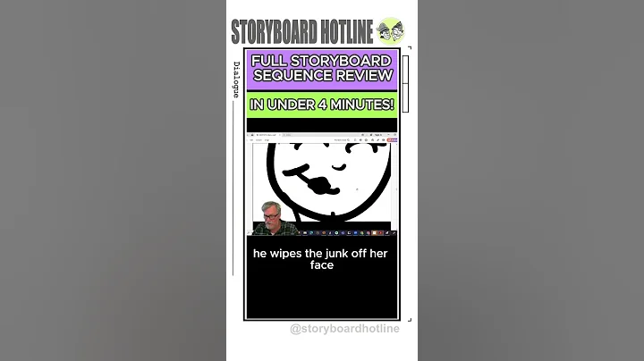 2 MINUTE STORYBOARD REVIEW #storyboard #storyboardartist #filmmaking