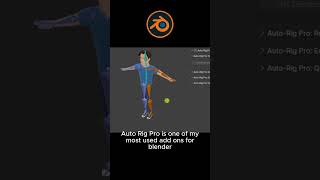 ❗️How to Rig your Character with Auto Rig Pro in 0 Minute 🔥😱#shorts #blender #blendertutorial