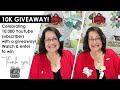 10K Giveaway - Sewing Tutorials with Tara Reed