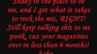 Eminem - Invasion (part 1, 2 & 3) Lyrics