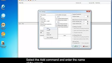 QCBox-EFX Playout  Test Presets