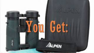 SUPERIOR BUT CHEAPER ALPEN WINGS 8X42 BINOCULAR VIDEO screenshot 5