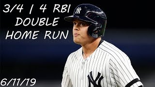 Gio Urshela's 3 Hit, 4 RBI Game | June 11, 2019 | 2019 MLB Season