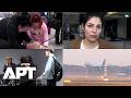 Relieved Passengers Arrive in Frankfurt on German Evacuation Flight | APT