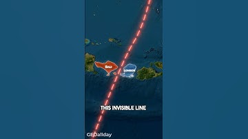 INVISIBLE and MYSTERIOUS LINE between Bali and Lombok 😨😮#bali #lombok #indonesia #balivibes