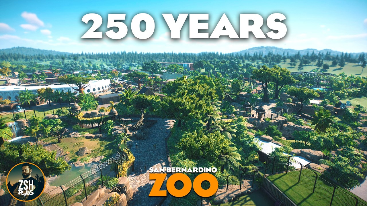 250 Years of Building in Franchise Mode! | Planet Zoo Supercut