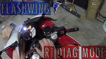 How to Use Yamaha R1 Diagnostic Mode 2009 - 2014
