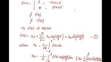 Fourier Series in (0, 2l) and (-l,l)