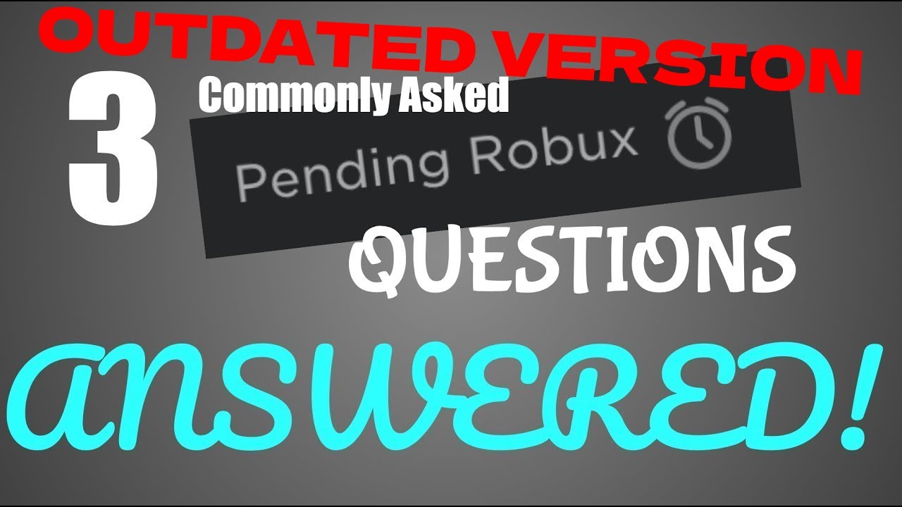 Robux pending system = broken? Or it's just a bug? - Platform