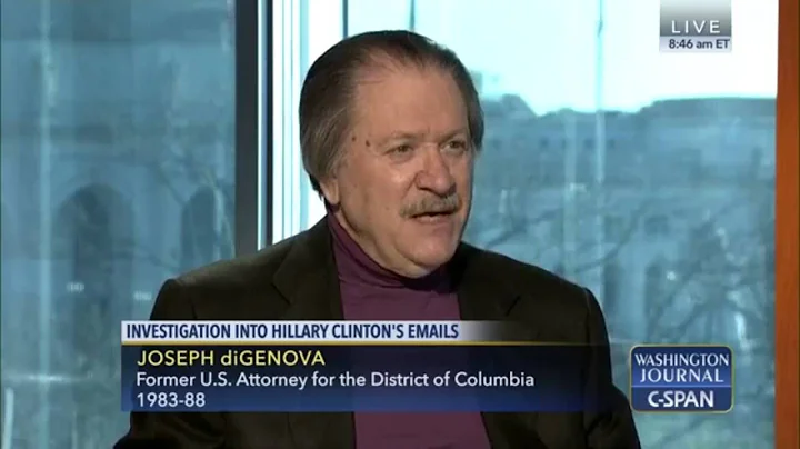 Joseph diGenova on Cameras in the Senate (C-SPAN)