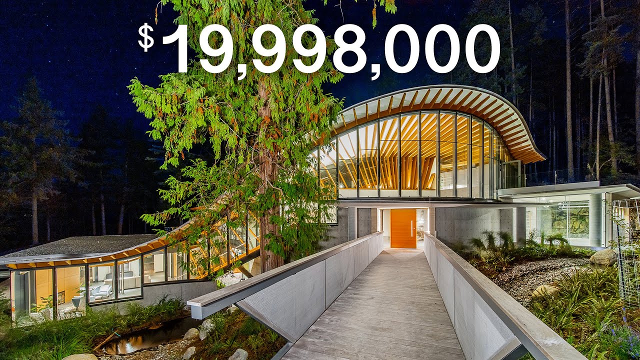 A SCULPTURAL MASTERPIECE ON BOWEN ISLAND | Vancouver Real Estate Films